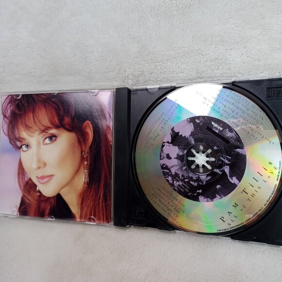 Pam Tillis All of This Love 1995 Audio Music CD - Picture 2 of 3